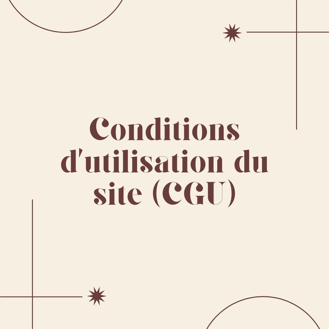 Conditions générales d’utilisation (CGU)